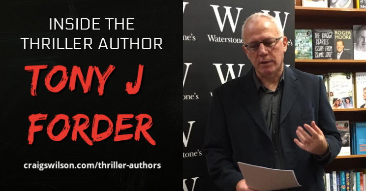 Thriller Author Tony J Forder